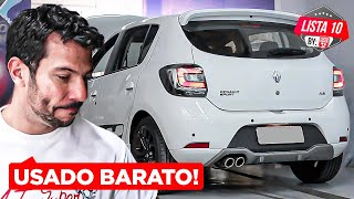 10 CARROS USADOS PARA COMPRAR SEM ESTRESSE [upl. by Dirrej571]