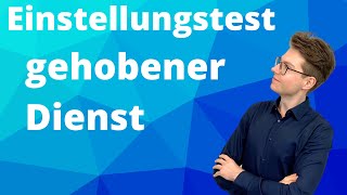 Einstellungstest gehobener Dienst Vorbereitung 2023  online lernen mit Plakos [upl. by Changaris]