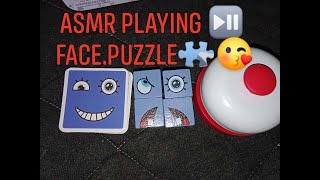 ASMR 🌟 Lets play ▶️ face puzzle 🧩🙃😄😍 [upl. by Allrud]