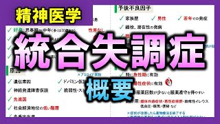 【精神医学①】統合失調症（概要）【理学療法士・作業療法士】 [upl. by Cathy]