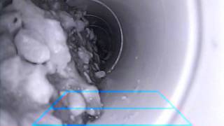 DIY Sewer Camera Finds Concrete Blockage [upl. by Rabkin969]