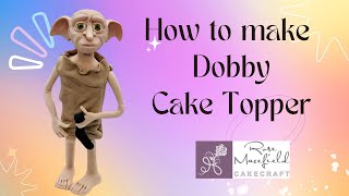 Dobby house elf Cake Topper tutorial Part 3 [upl. by Llewkcor381]