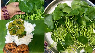 வல்லாரை கீரை துவையல்Vallarai Keerai ThuvaiyalBrahmi Leaves Chutney Recipe [upl. by Ettie]