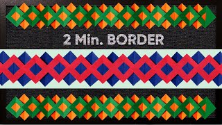 Make Border in Just 2 Minutes  Episode 5 DIY [upl. by Graubert429]