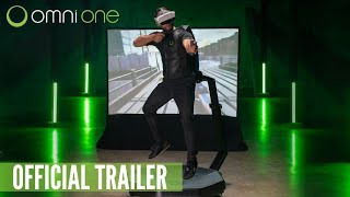 Omni One VR Treadmill  Prototype Demonstration Trailer Virtuix [upl. by Rekrap]