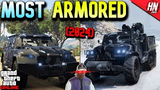 Top 10 Most Armored Vehicles In GTA Online 2024 [upl. by Katherine]