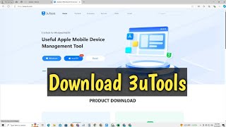 How To Download 3uTools On Windows [upl. by Sivia301]