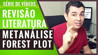 APRENDA A INTERPRETAR A METANÁLISE  FOREST PLOT [upl. by Arhat]