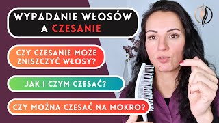 Wypadanie włosów a czesanie  jak poprawnie czesać włosy  Najlepszy grzebień na włosy [upl. by Ayotahc]