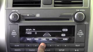 2011  Toyota  Corolla  Audio System Setup  How To by Toyota City Minneapolis MN [upl. by Thor]