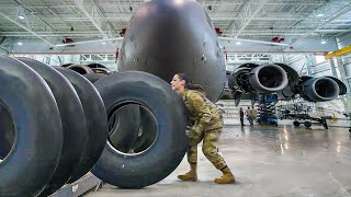 Inside US Air Force Massive Warehouse Storing Billion  Worth of Spare Parts [upl. by Yraillih]