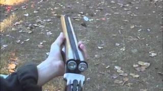 12 gauge Stoeger Coach gun CLOSE UP [upl. by Ydnac]