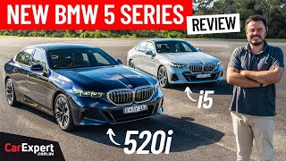 2024 BMW 5 Seriesi5 G60 review inc 0100 amp braking [upl. by Ulphia413]