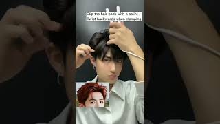 Tomboy hairstyle tutorial  Tomboys  Tomboy fashion  Korean hairstyle [upl. by Donetta]