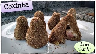 Receita de Coxinha Fit Low Carb  Batata Assando [upl. by Reppiks]