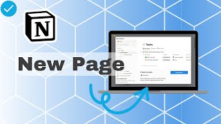 How To Create New Page On Notion [upl. by Radack]