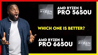 AMD Ryzen 5 Pro 5650U vs AMD Ryzen 5 Pro 6650U Comparison [upl. by Down]