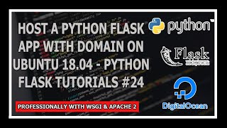 Hindi Hosting Flask App On Ubuntu Production Server WSGI  Web Development Using Flask amp Python24 [upl. by Enneirdna793]