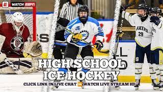 ShawanoBonduel vs Waupaca  High School Boys Ice Hockey Live 2024 [upl. by Burnley719]