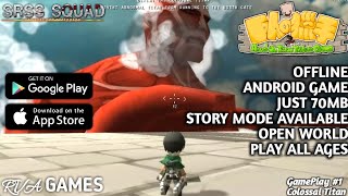 AOTTG Mobile  Attack On Titan Tribute Game  Android GamePlay  Game By RVAGames [upl. by Faso]