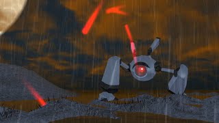 Rayman 4 Proto  Restored Bipod Bomb  Early Missile Laser Function [upl. by Melamie]