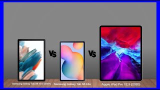 Galaxy Tab A8 105 2021 vs Galaxy Tab S6 Lite vs iPad Pro 129 2020 Specs Reviev [upl. by Asemaj]