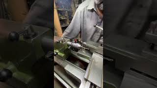 Drilling Process in Center Hole shortsfeed automobile metalmachine shortsvideo [upl. by Frye]