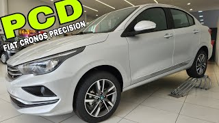 NOVO FIAT CRONOS AT 2023 VERSÕES PRECISION E DRIVE PARA PCD [upl. by Vergne899]