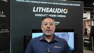 A new approach for home cinema audio  Lithe Audio Cinema system  CEDIA 2024 [upl. by Wirth]