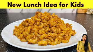 Lunch idea for Picky Eater Kids  20 minutes Qeema Macaroni  Easy Pasta Recipe Humainthekitchen [upl. by Nedra]