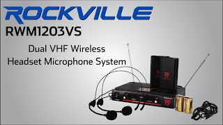 Rockville RWM1203VS Dual Headset Microphone System [upl. by Nate]