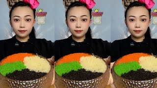 ASMR TOBIKO EGGS  FLYING FISH ROE  EXTREME EATING SOUNDS [upl. by Ahsihat854]