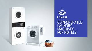 E Smart Coin Operated Laundry Machines For Hotels [upl. by Ednargel272]