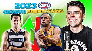 2023 AFL Ladder Prediction [upl. by Kcirddet]