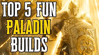 Top 5 Strength Faith Paladin Builds in Elden Ring 1101 [upl. by Ardet582]