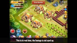 FR Castle Clash  Team Invincible en Raid  100 en 15 Secondes [upl. by Tremml]