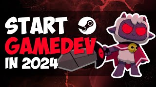 How to Start Gamedev in 2024 [upl. by Mylander]