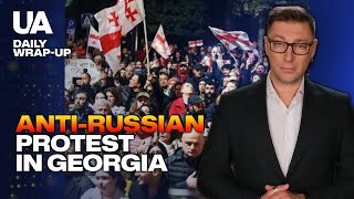 Electoral Fraud Sparked Antirussian Protests In Georgia  Wrapup [upl. by Drolet736]