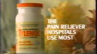 1986 Tylenol Commercial  Carole Hodges [upl. by Silvie]