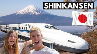 JAPANS BULLET TRAIN  Shinkansen Fuji to Kyoto [upl. by Lehcim]