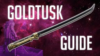 How to get Gold Tusk  Updated Guide Destiny 2 [upl. by Maisey327]