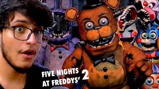 Five Nights at Freddys 2  This Horror Game Literally Made Me Cry [upl. by Akisey]