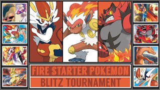 FIRE STARTER POKÉMON 1vs1 Tournament [upl. by Yeclek]