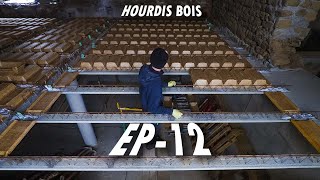 SUITE POSE POUTRELLES amp HOURDIS BOIS  EP 12  Rénovation [upl. by Moriyama501]