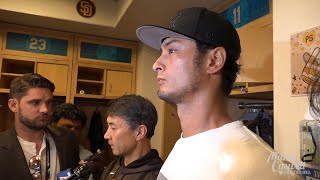 Yu Darvish and Jurickson Profar on painful end to Padres season in NLDS game 5 loss to Dodgers [upl. by Durant]