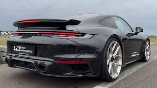 💥aufgedreht💥1100hp Porsche 992 Turbo ES1200 LCEESMOTOR  TTT Half Mile Final Race Day 07102023 [upl. by Artemisa]