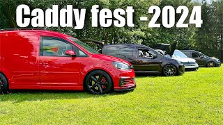 Vw caddy fest  2024  the best vans I’ve ever seen [upl. by Aronle]