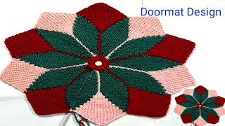 beautiful paydan designnew paydandoormat wooleneasy doormat design handmadebeautiful doormat [upl. by Eicart]