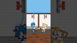 Sonic VS Tail  Who deserves water  Sonic the Hedgehog 3sonic animation [upl. by Damaris613]