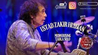 Ustad Zakir Hussain Mesmerising Tabla Solo [upl. by Twelve]